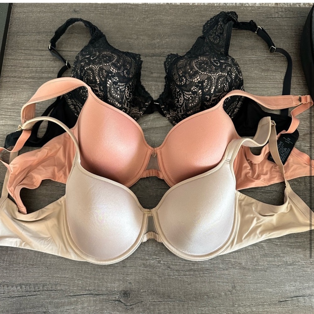 Third Love Bras - set of 3 - 32E/32DD
